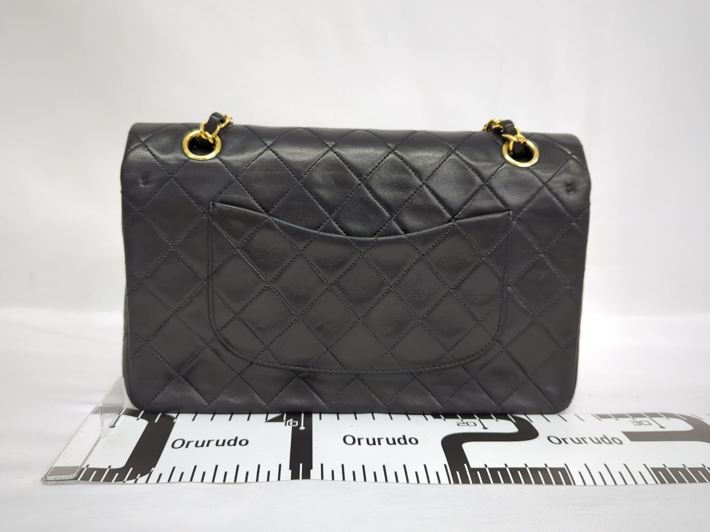 CHANEL Lambskin Double Flap 25 No. 2 Shoulder Bag