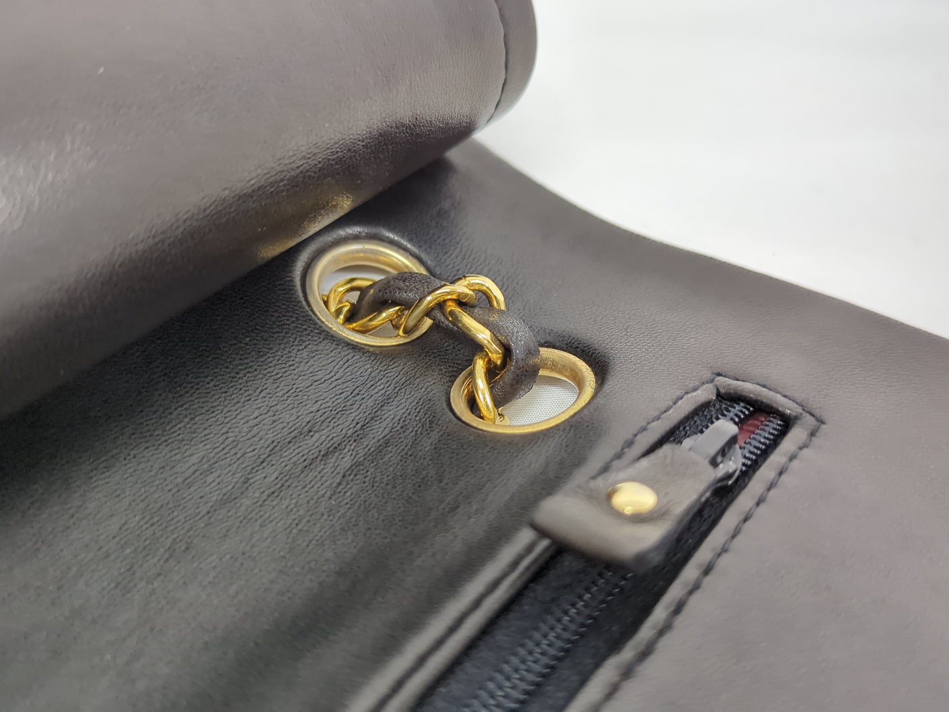 CHANEL Lambskin Double Flap 25 No. 2 Shoulder Bag