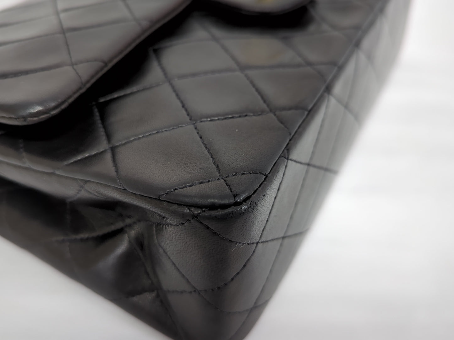 CHANEL Lambskin Double Flap 25 No. 2 Shoulder Bag