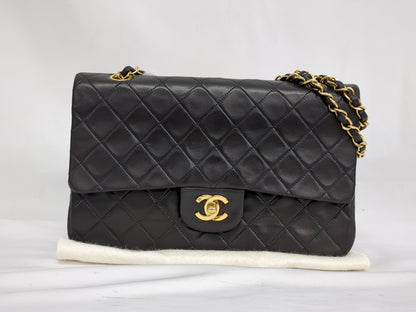 CHANEL Lambskin Double Flap 25 No. 2 Shoulder Bag