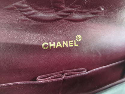 CHANEL Lambskin Double Flap 25 No. 2 Shoulder Bag