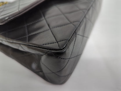 CHANEL Lambskin Double Flap 25 No. 2 Shoulder Bag