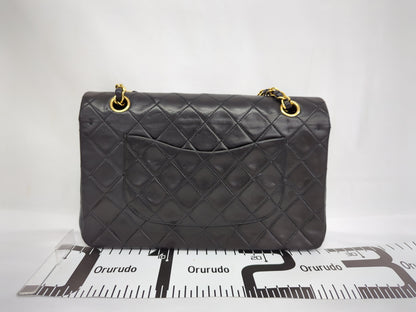 CHANEL Lambskin Double Flap 25 No. 2 Shoulder Bag