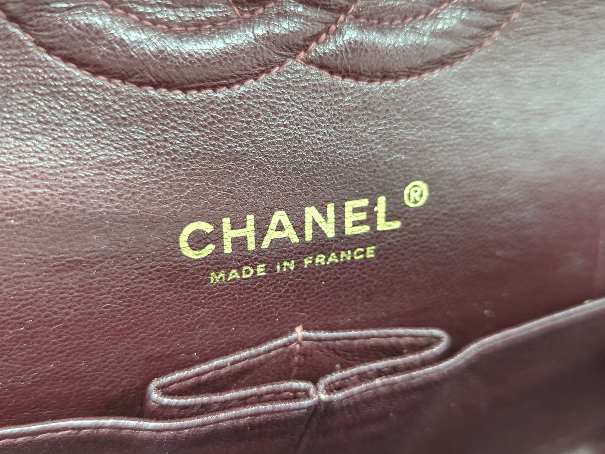 CHANEL Lambskin Double Flap 25 No. 8 Shoulder Bag