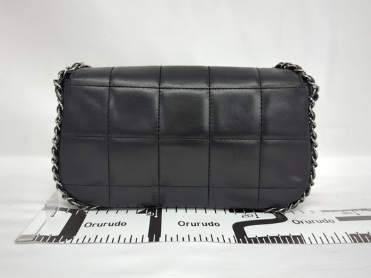 CHANEL Chocolate Bar Chain Shoulder Bag, No. 8