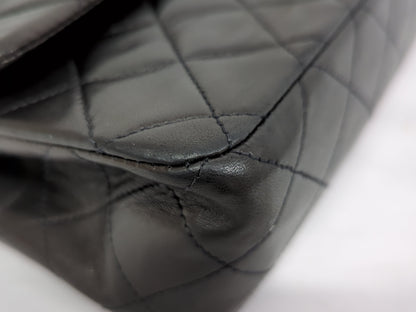 CHANEL Lambskin Double Flap 23 No. 3 Shoulder Bag