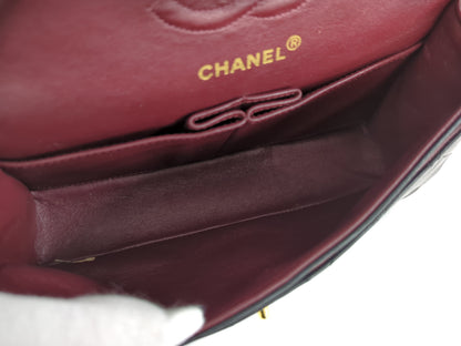 CHANEL Lambskin Double Flap 23 No. 1 Shoulder Bag