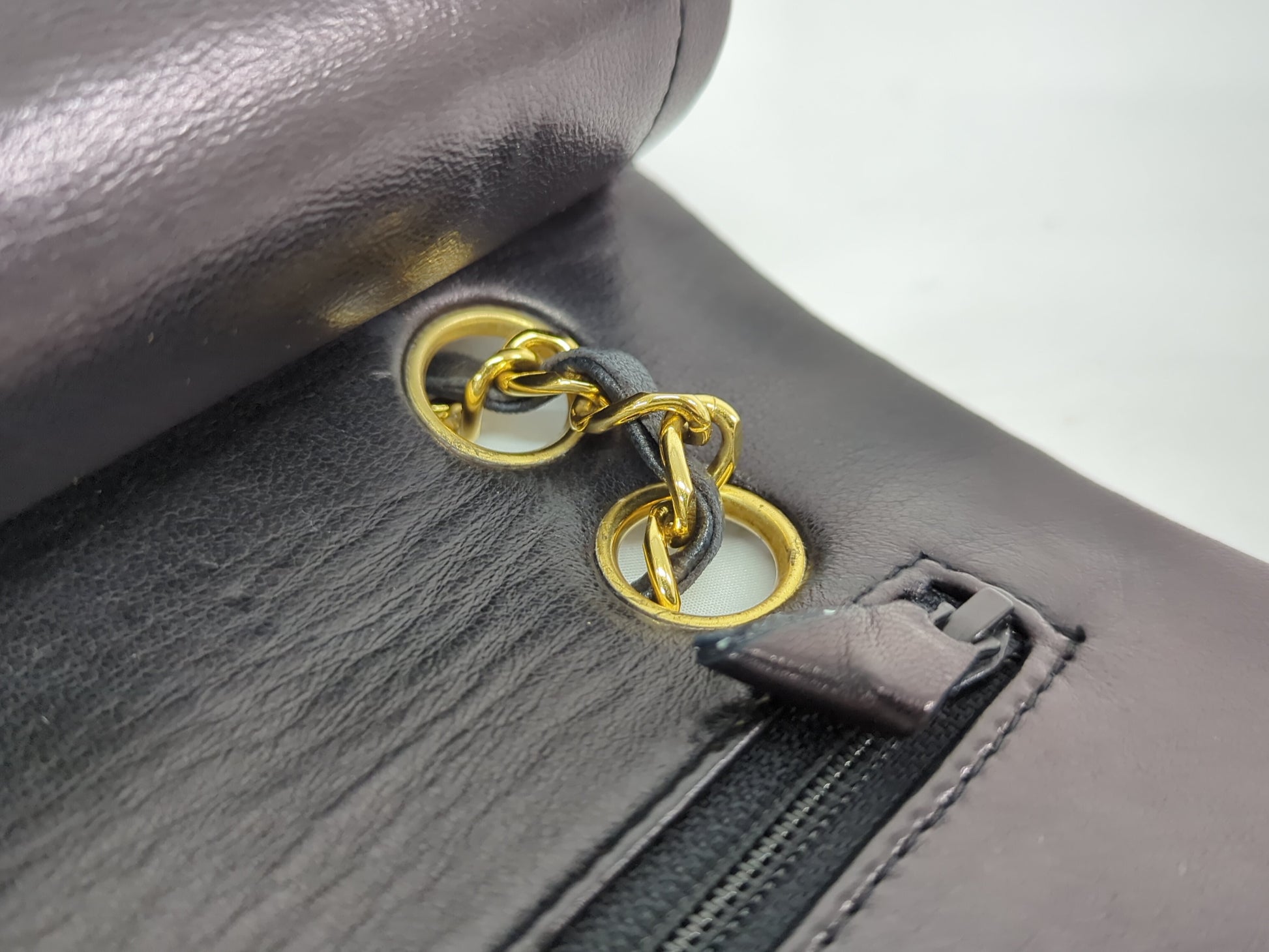 CHANEL Lambskin Double Flap 23 No. 1 Shoulder Bag