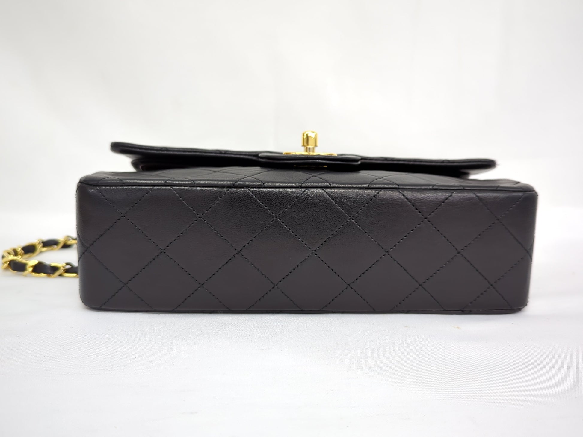 CHANEL Lambskin Double Flap 23 No. 1 Shoulder Bag