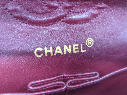 CHANEL Lambskin Double Flap 23 No. 1 Shoulder Bag