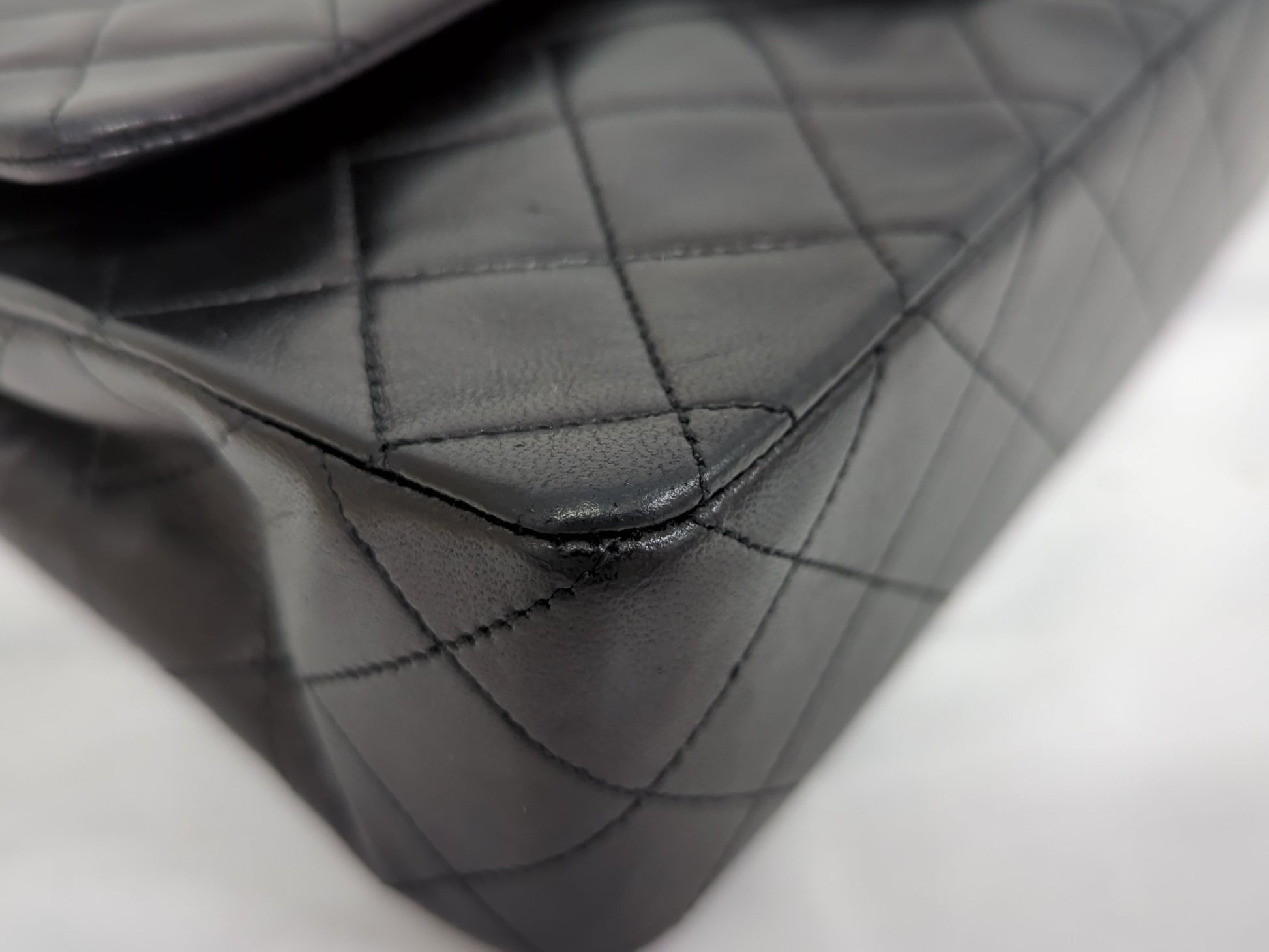 CHANEL Lambskin Double Flap 23 No. 1 Shoulder Bag