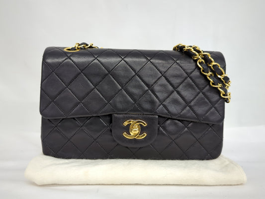 CHANEL Lambskin Double Flap 23 No. 1 Shoulder Bag
