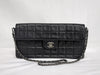 CHANEL Lambskin Chocolate Bar Chain Shoulder Bag with Silver Hardware, No. 6