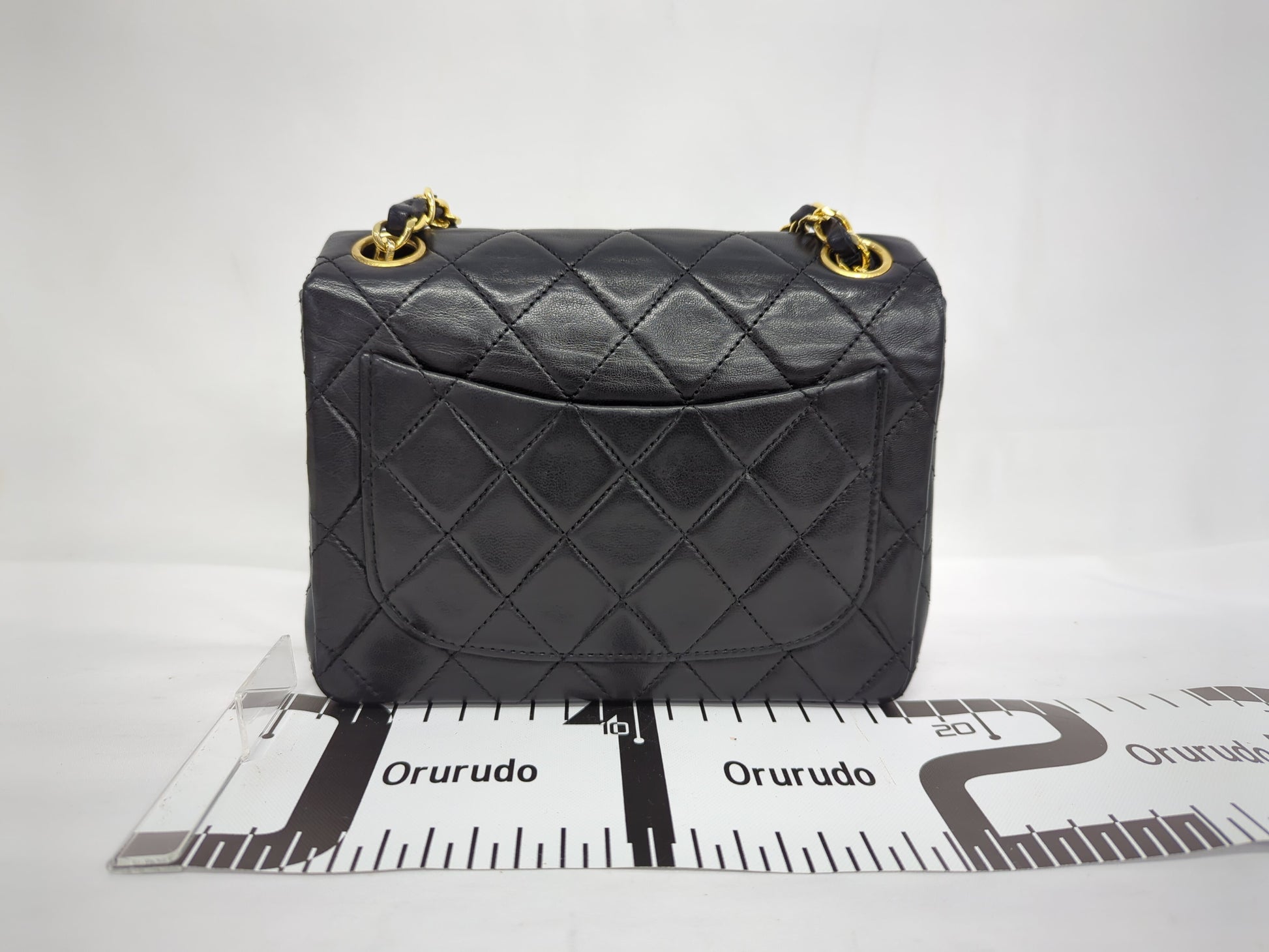 CHANEL Lambskin Mini Matelasse 18 No. 1 Shoulder Bag