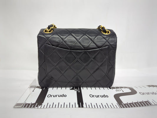 CHANEL Lambskin Mini Matelasse 18 No. 1 Shoulder Bag