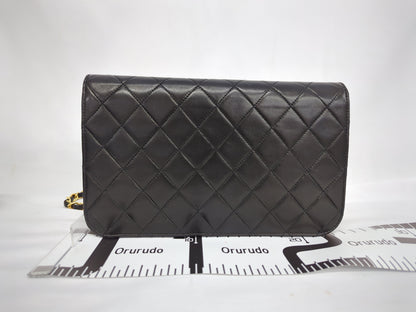 CHANEL Lambskin Push Lock Chain Shoulder Bag, No. 2