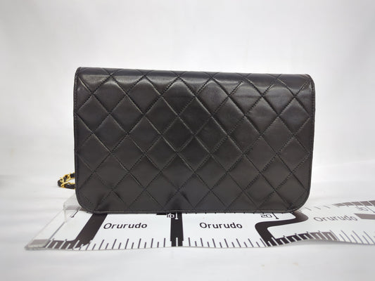 CHANEL Lambskin Push Lock Chain Shoulder Bag, No. 2