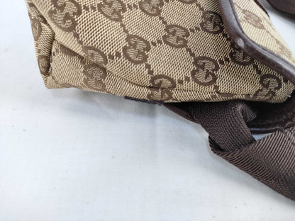 GUCCI GG Canvas Shoulder Bag