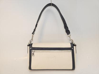 COACH Triple-Color Leather Belt One-Hand Shoulder Bag