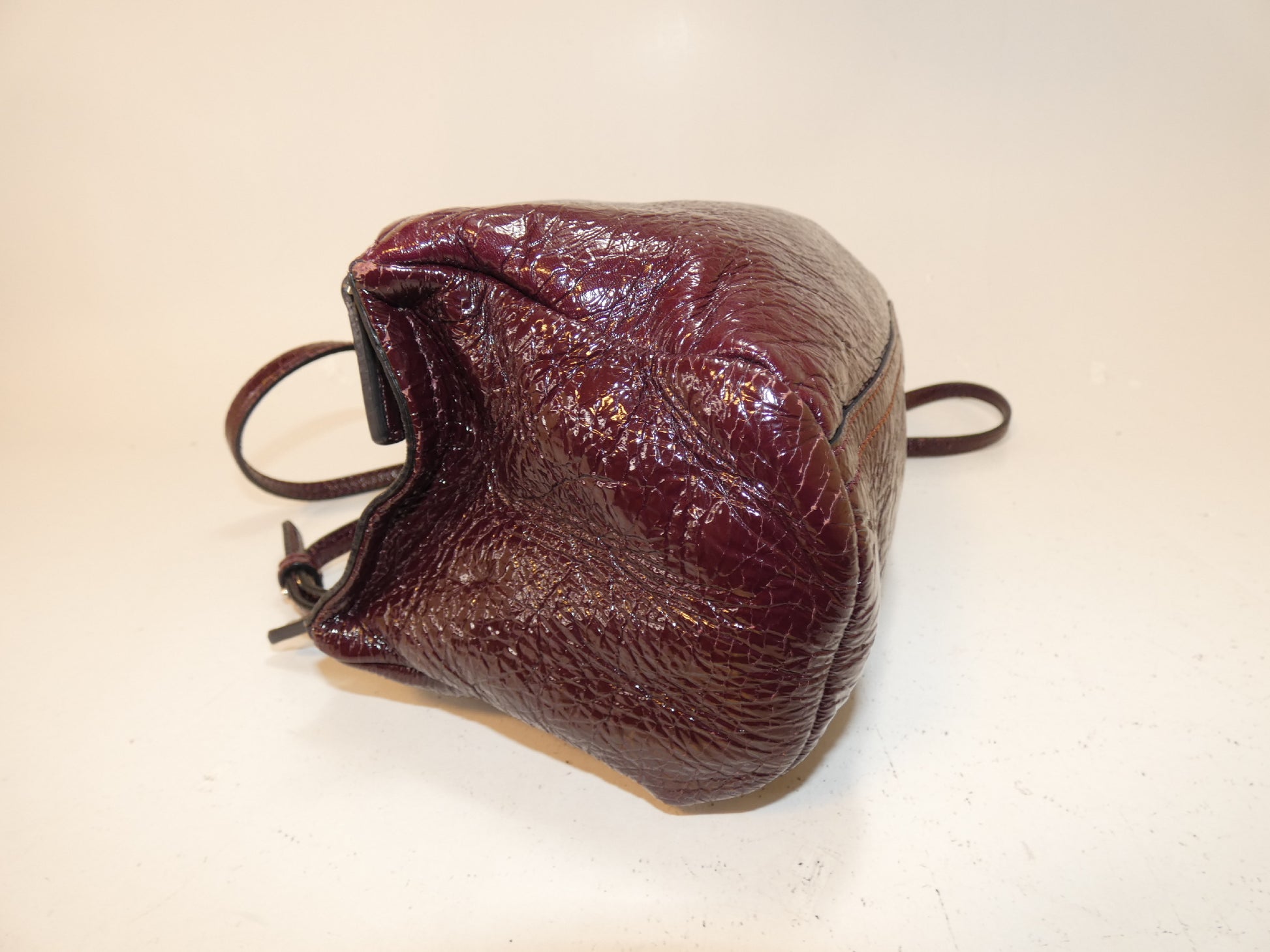 GIVENCHY Leather Bordeaux Shoulder Bag