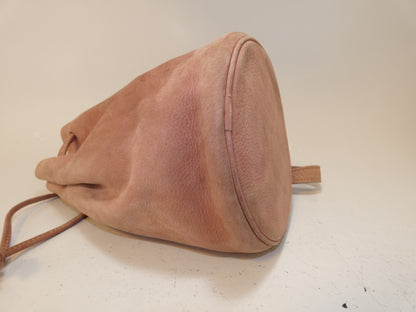 COACH suede drawstring shoulder bag