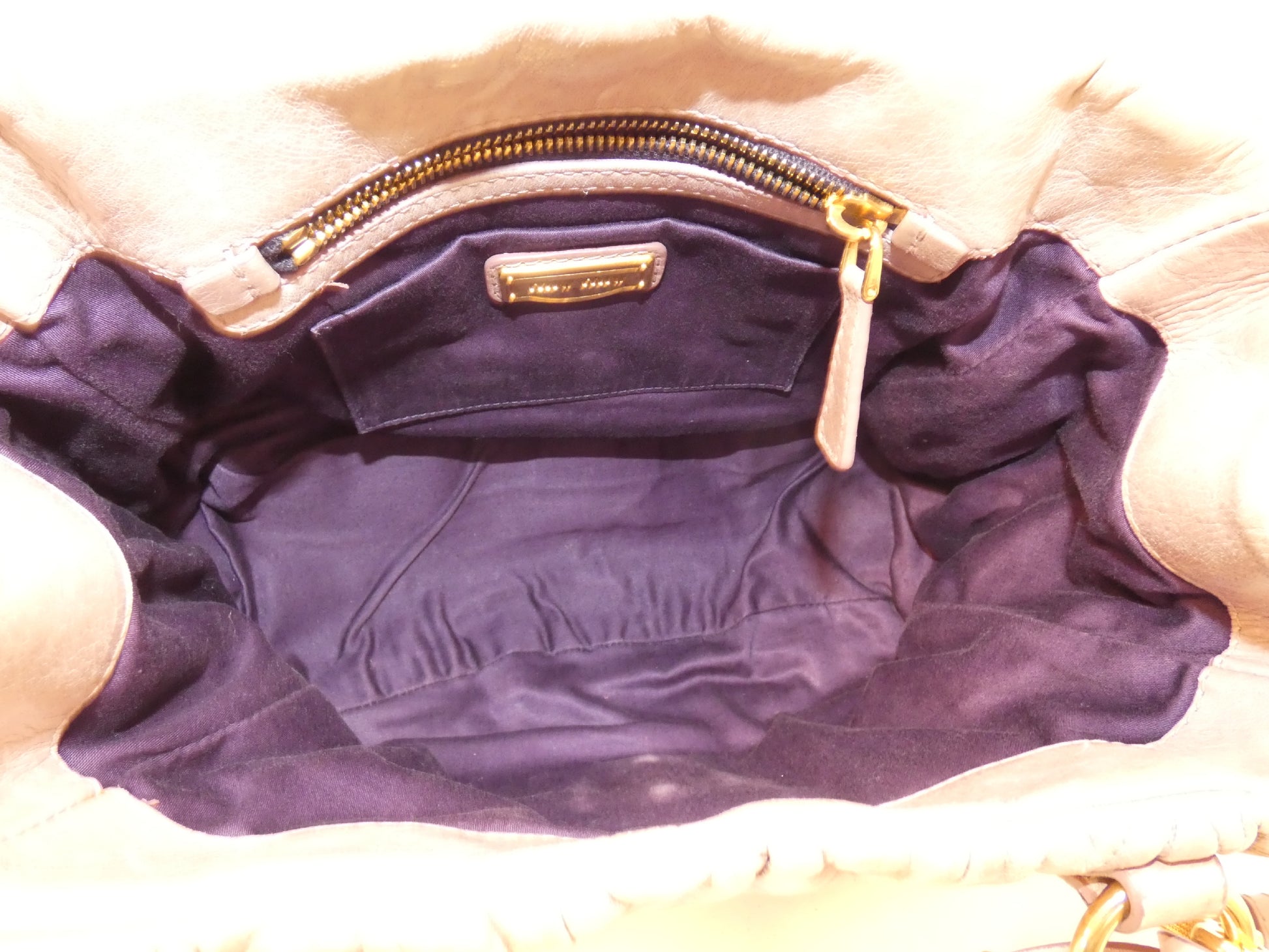 Miu Miu 2-way Rock Matelasse Leather Hand/Shoulder Bag