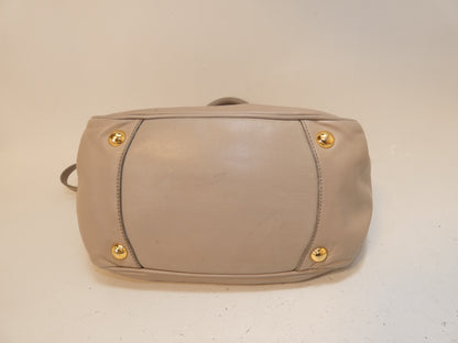 PRADA 2-way Ribbon Leather Hand Shoulder Bag