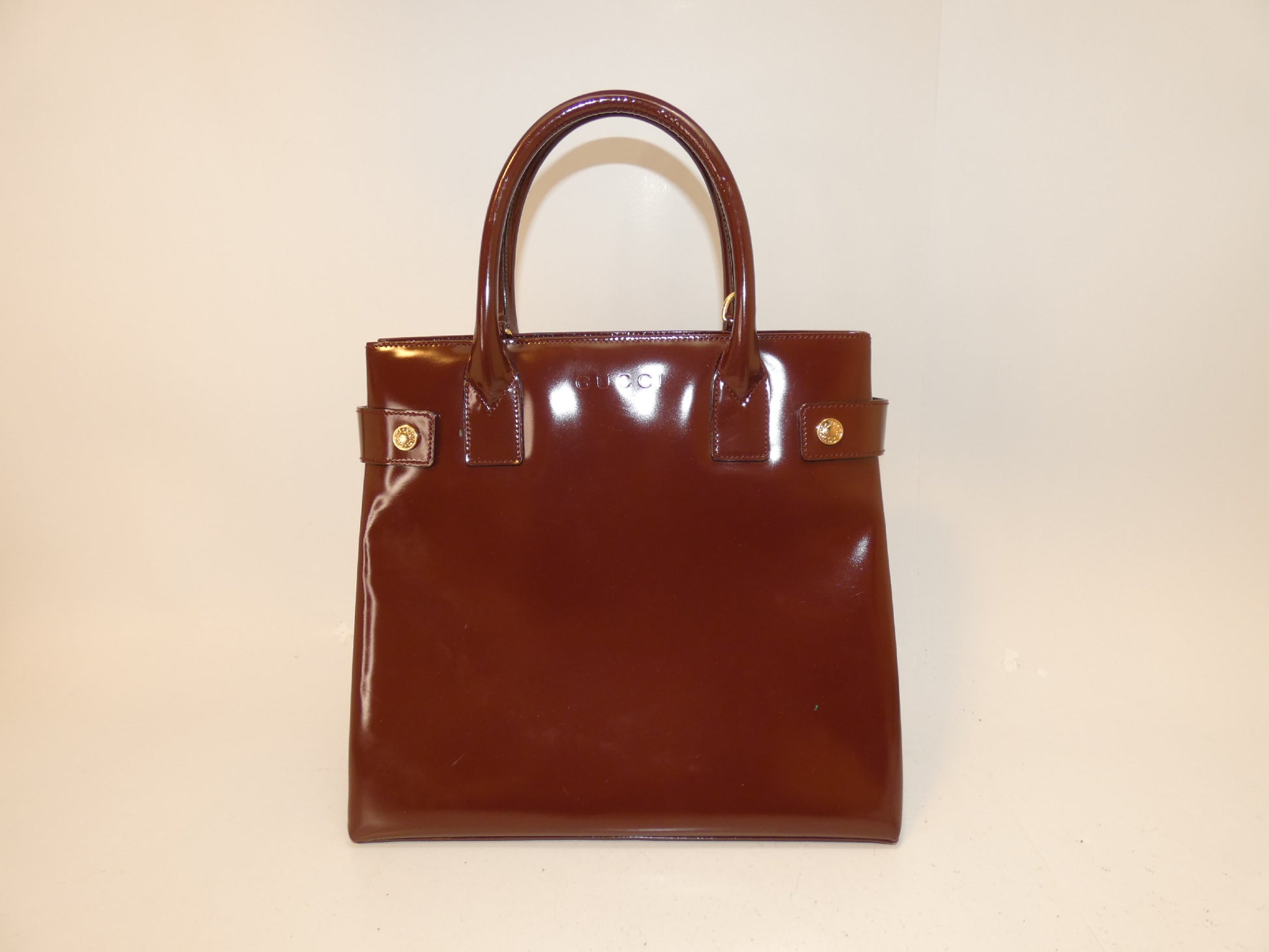GUCCI Patent Leather Handbag