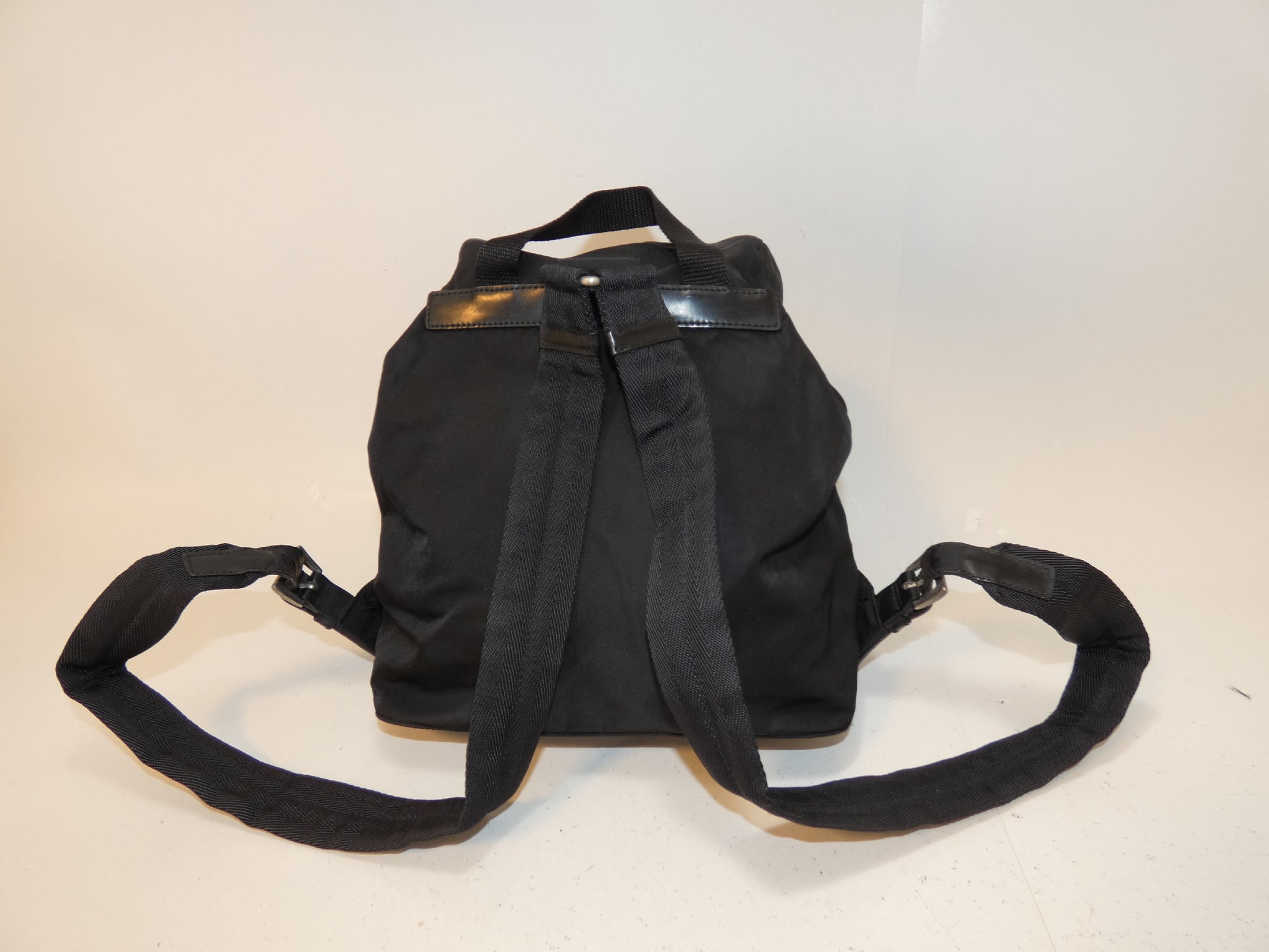 PRADA nylon black backpack