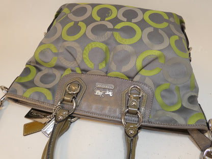 COACH 2-way Signature Hand Shoulder Bag