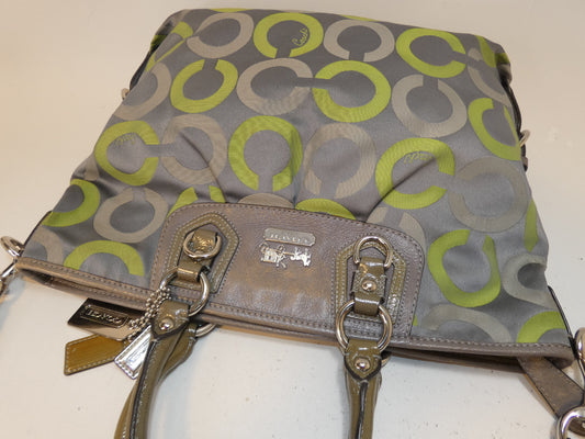 COACH 2-way Signature Hand Shoulder Bag
