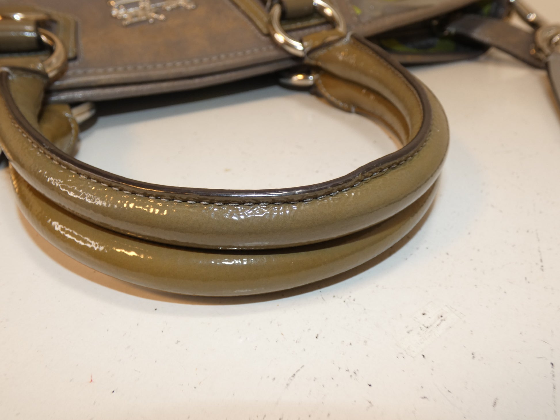 COACH 2-way Signature Hand Shoulder Bag