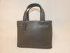 COACH All Leather Gray Handbag