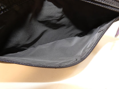 PRADA Saffiano nylon black pouch