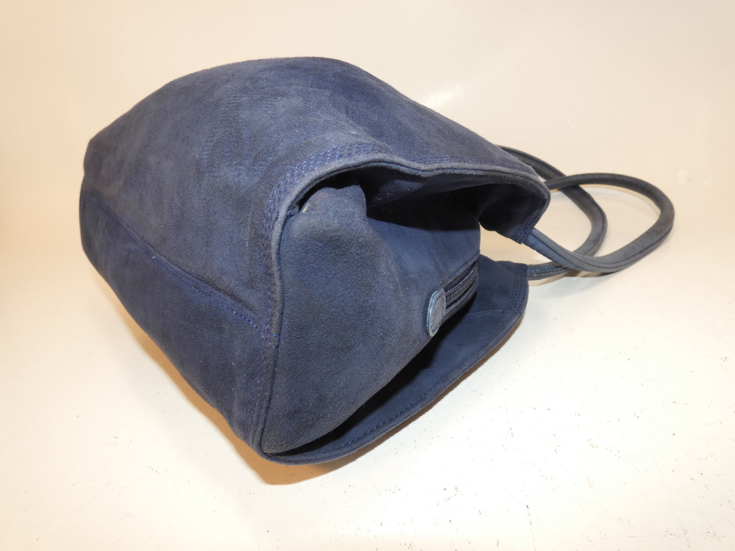 LOEWE Anagram Suede Shoulder Bag