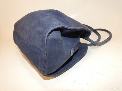LOEWE Anagram Suede Shoulder Bag