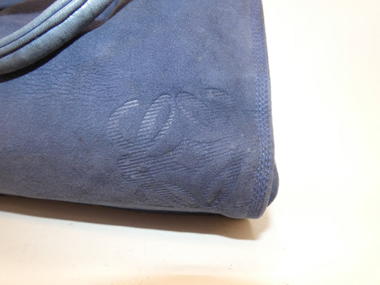 LOEWE Anagram Suede Shoulder Bag
