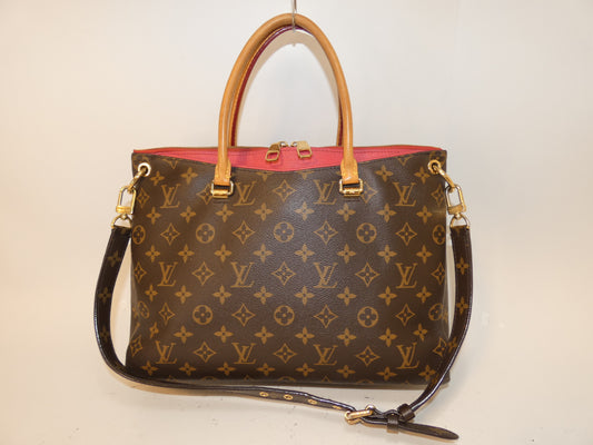 LOUIS VUITTON 2-way Pallas Monogram Hand Shoulder Bag