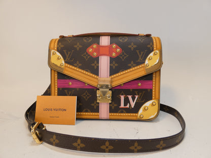 LOUIS VUITTON 2-way Summer Trunk Monogram Hand Shoulder Bag