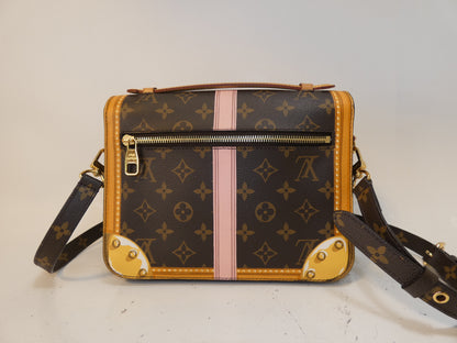LOUIS VUITTON 2-way Summer Trunk Monogram Hand Shoulder Bag
