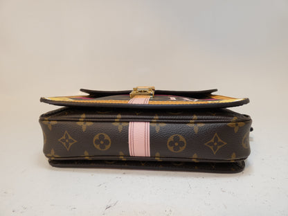 LOUIS VUITTON 2-way Summer Trunk Monogram Hand Shoulder Bag