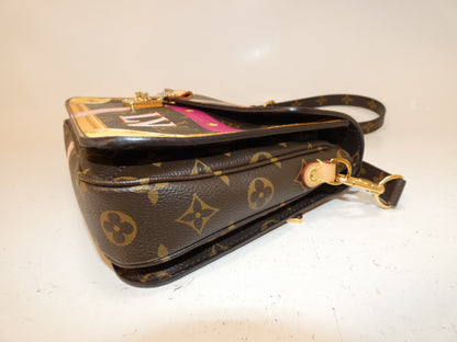 LOUIS VUITTON 2-way Summer Trunk Monogram Hand Shoulder Bag