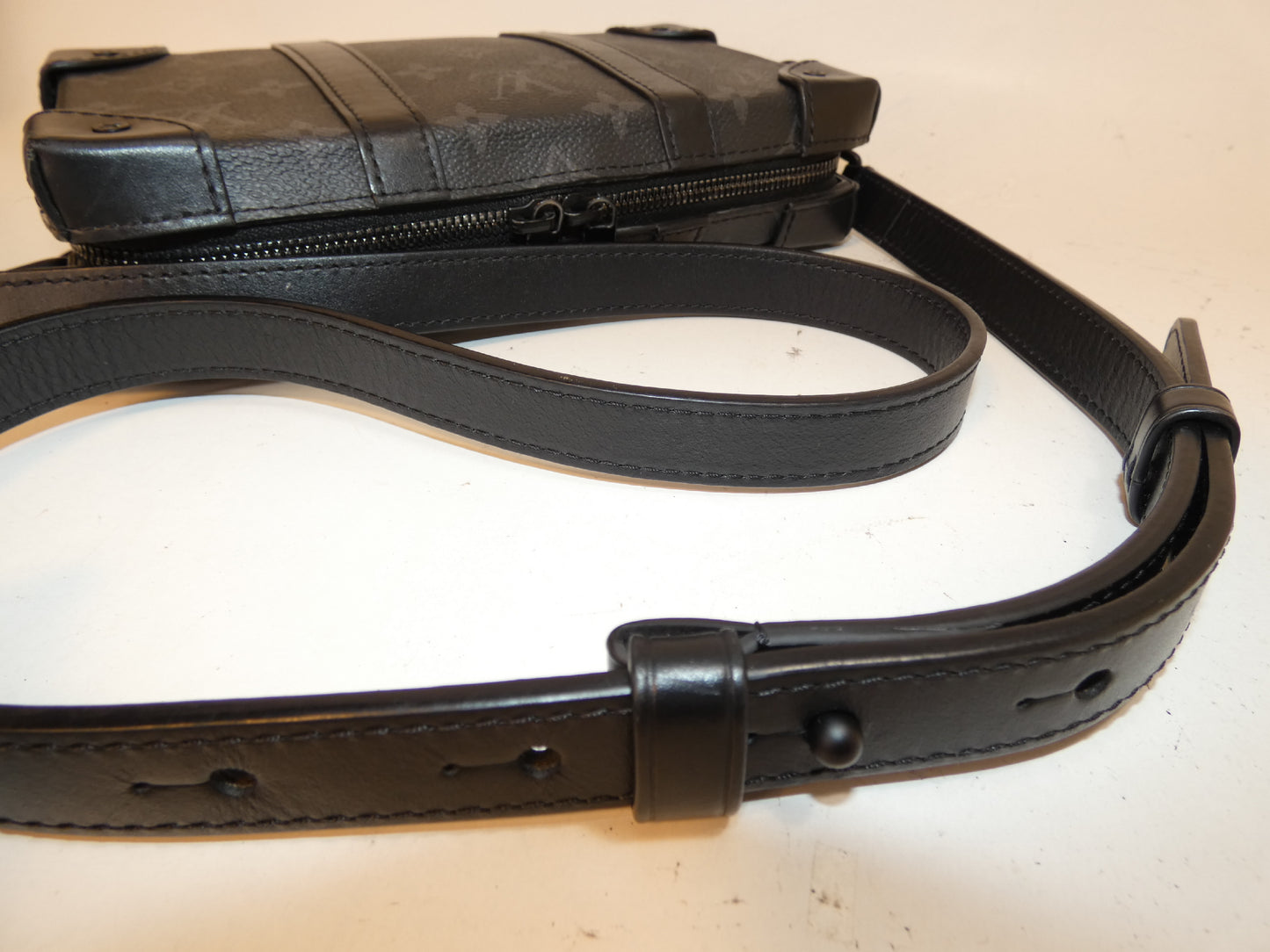 LOUIS VUITTON Soft Trunk Wallet Eclipse Shoulder Bag