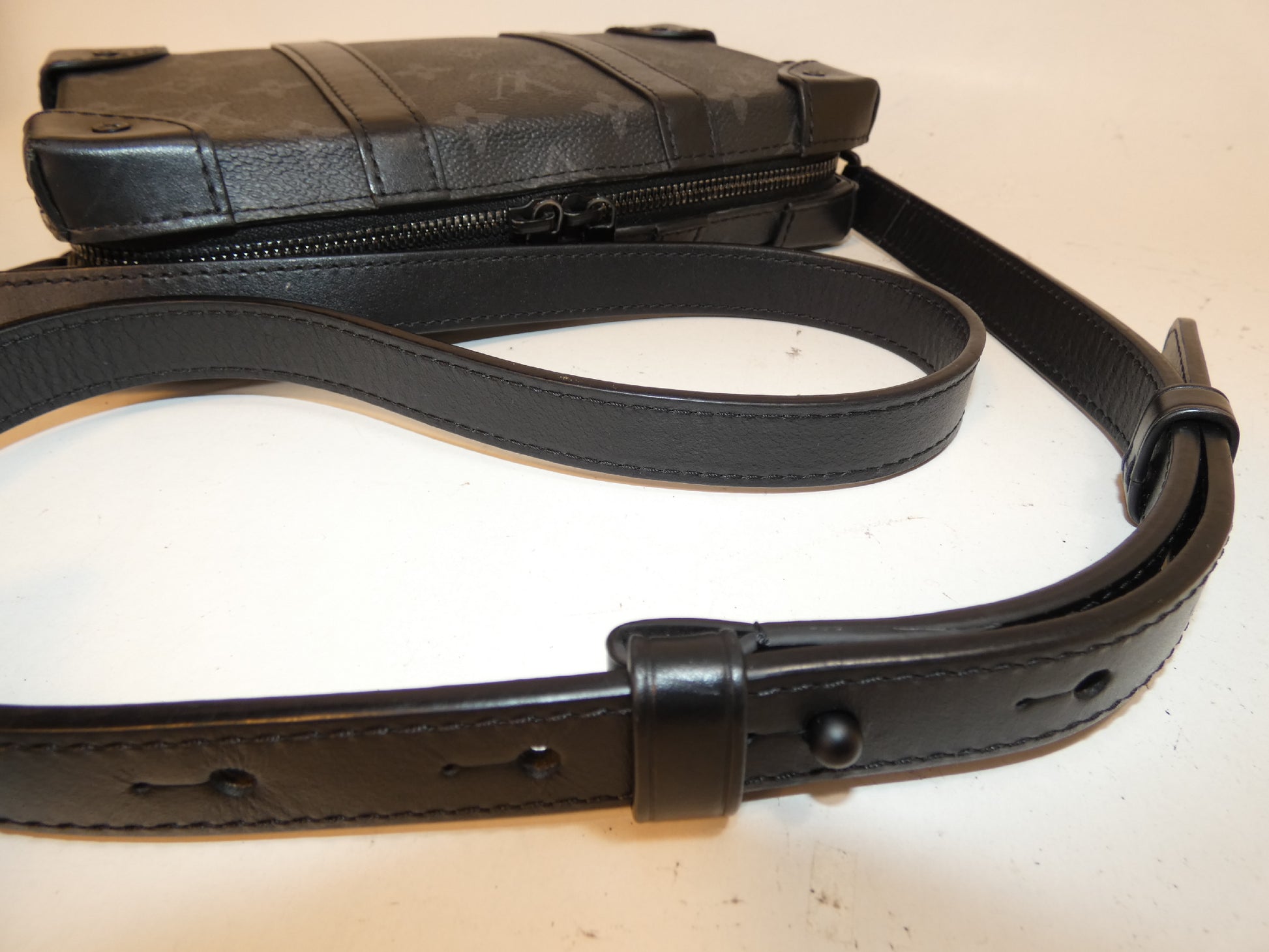 LOUIS VUITTON Soft Trunk Wallet Eclipse Shoulder Bag