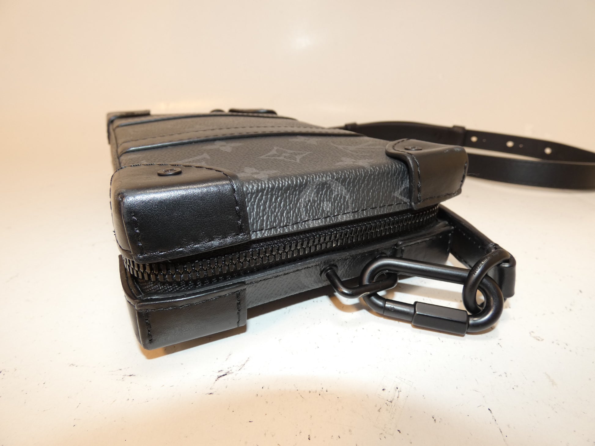 LOUIS VUITTON Soft Trunk Wallet Eclipse Shoulder Bag