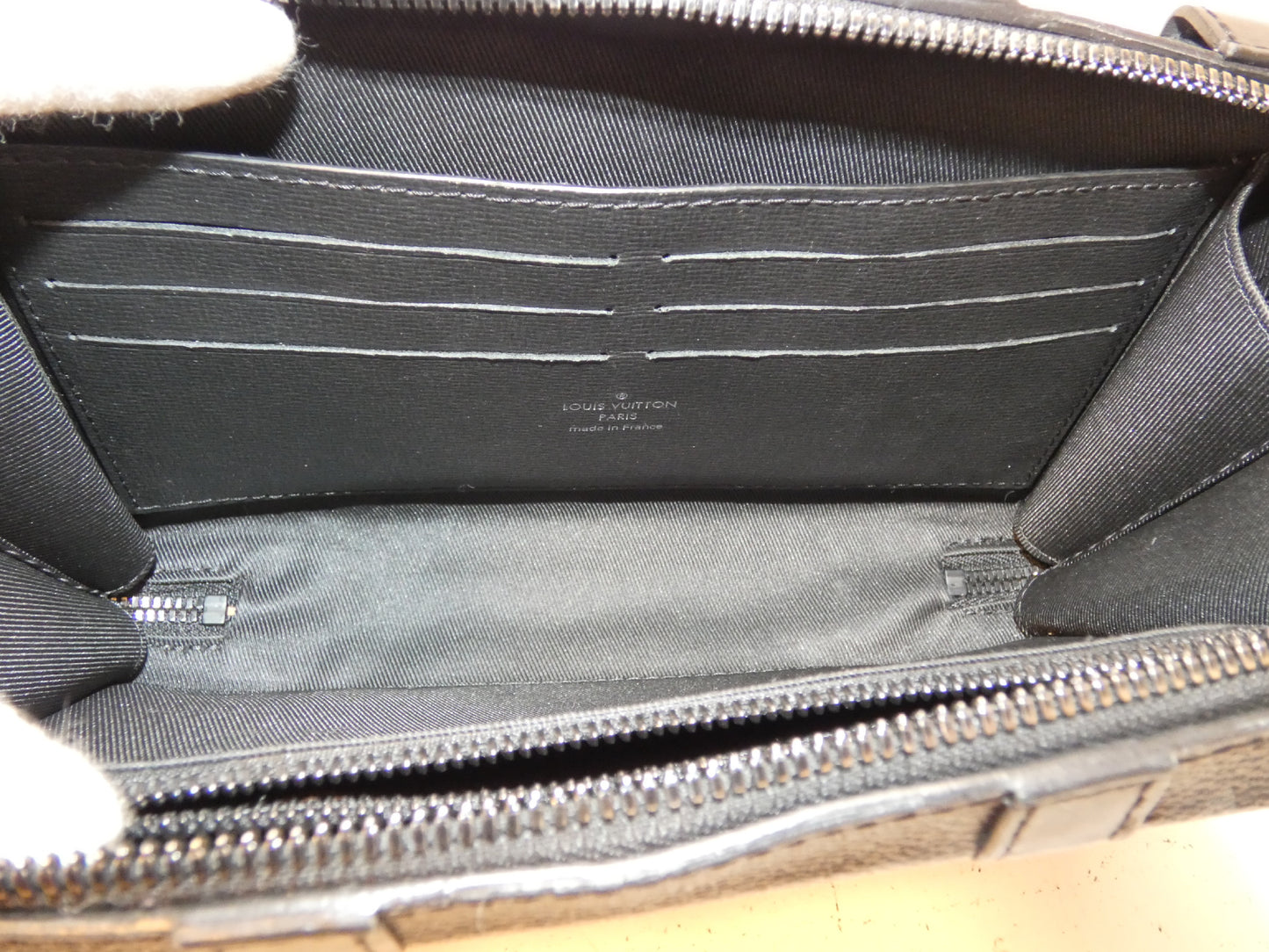 LOUIS VUITTON Soft Trunk Wallet Eclipse Shoulder Bag