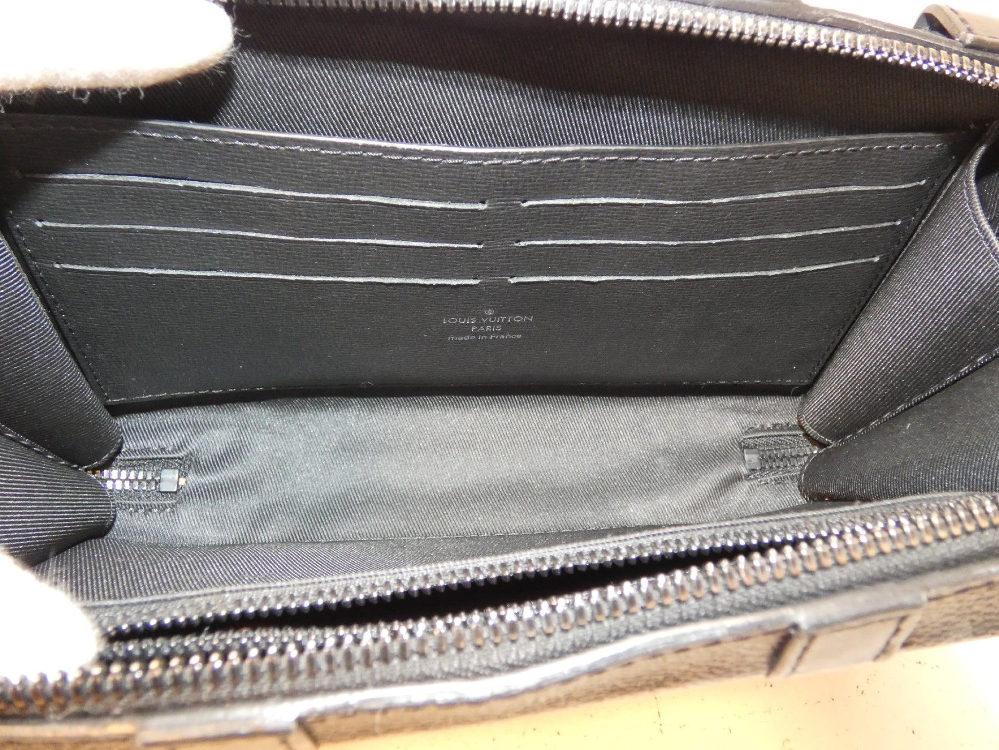 LOUIS VUITTON Soft Trunk Wallet Eclipse Shoulder Bag