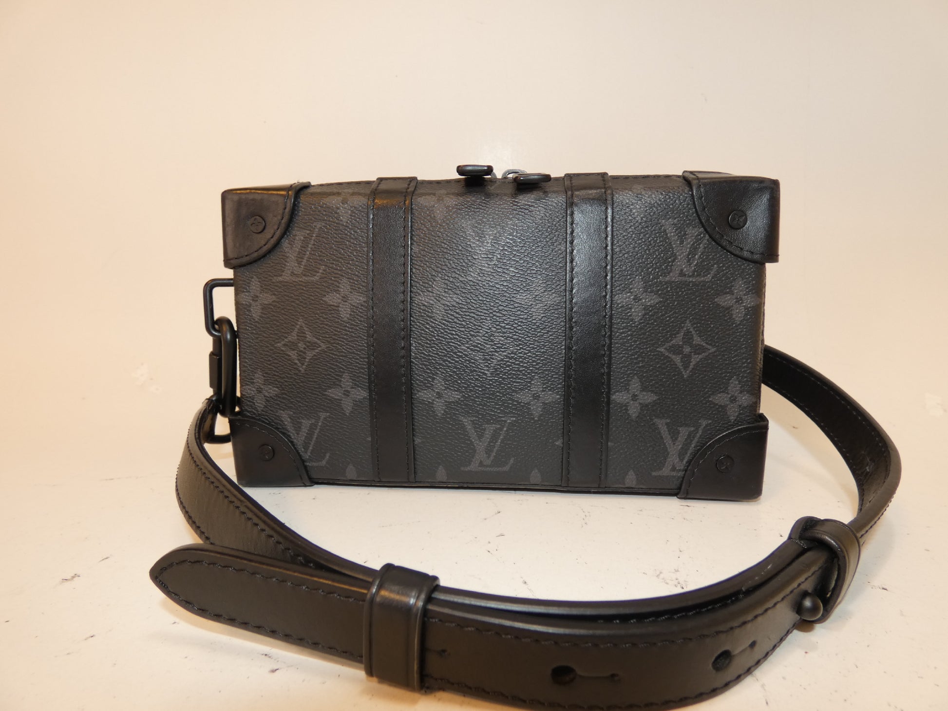 LOUIS VUITTON Soft Trunk Wallet Eclipse Shoulder Bag