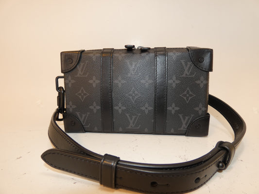 LOUIS VUITTON Soft Trunk Wallet Eclipse Shoulder Bag