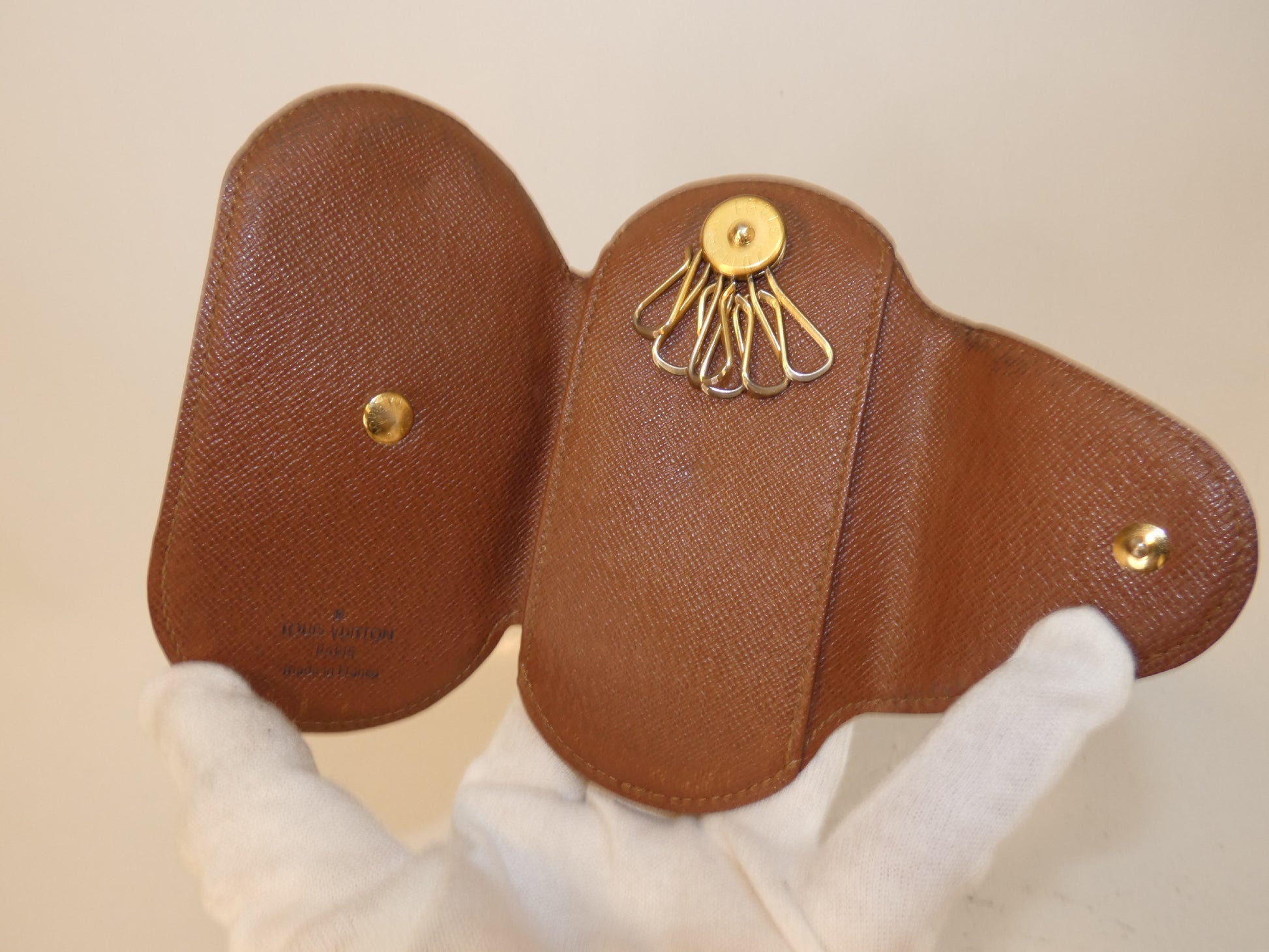 LOUIS VUITTON Monogram Key Case Key Case/Key Holder